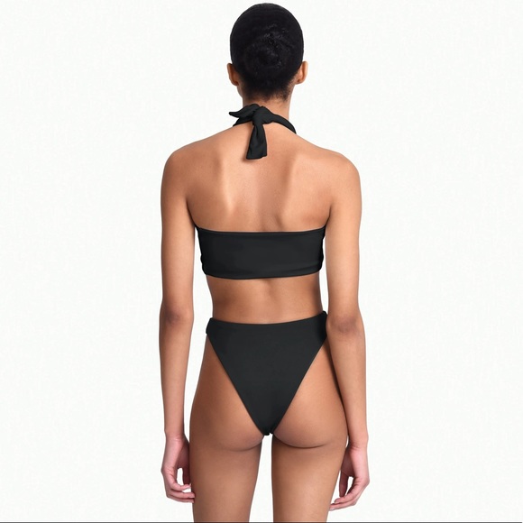 NWOT Aexae triangle high cut bottoms in Navy - Picture 2 of 5